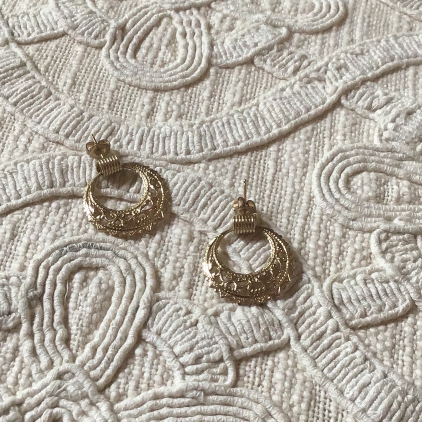 Jewelers Gold Earrings